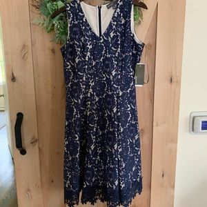 Size 8 blue lace dress